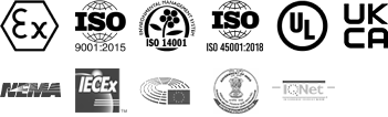 OME Motors certifications – ATEX IECEx CE ISO